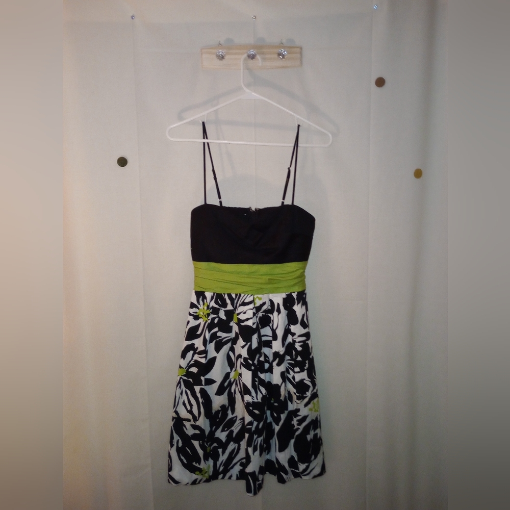 Green Floral Dress